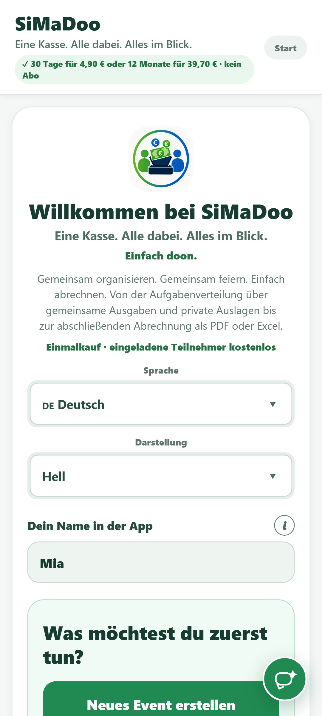 SiMaDoo Event